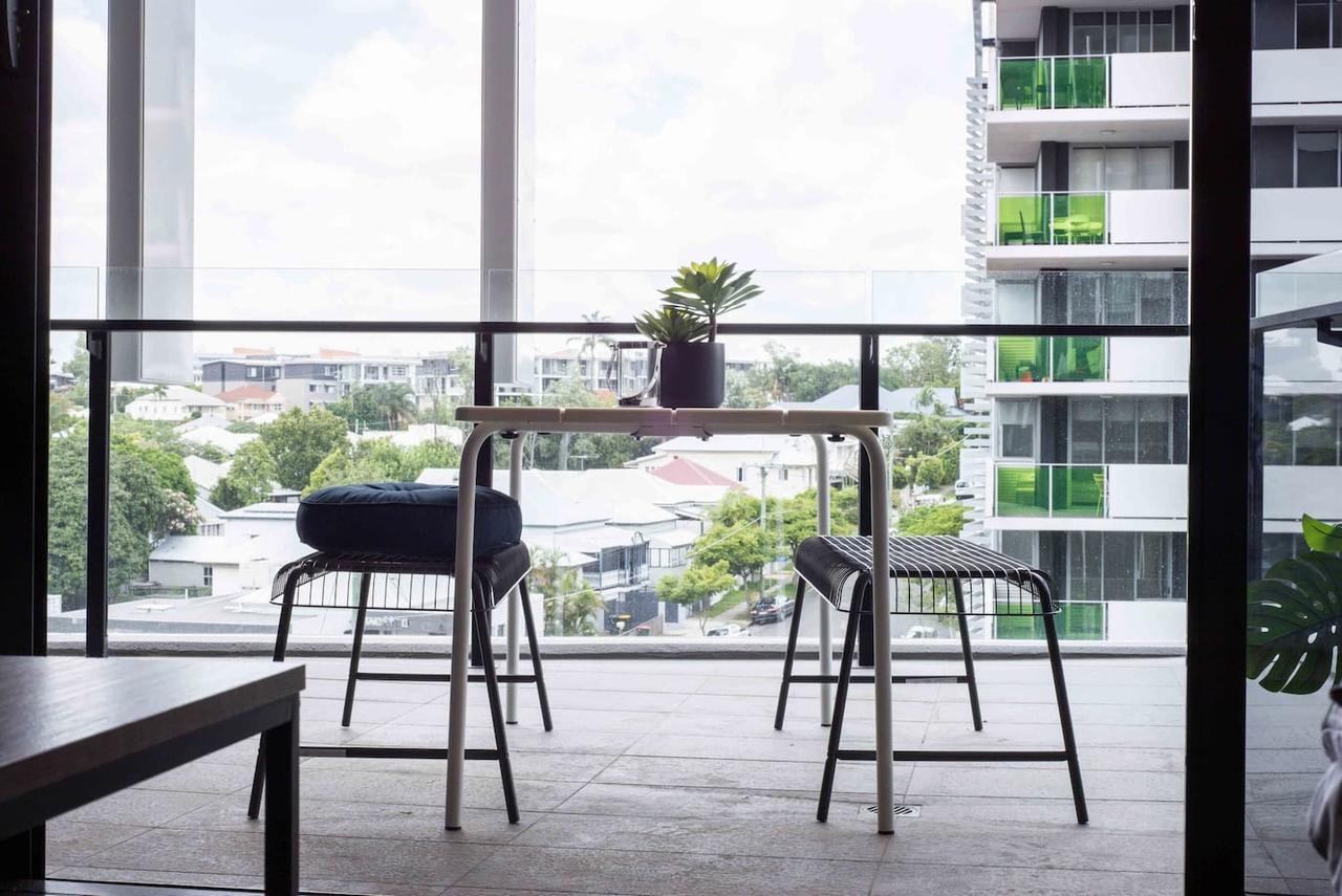 Modern Apartment With Balcony & Parking Brisbane Zewnętrze zdjęcie